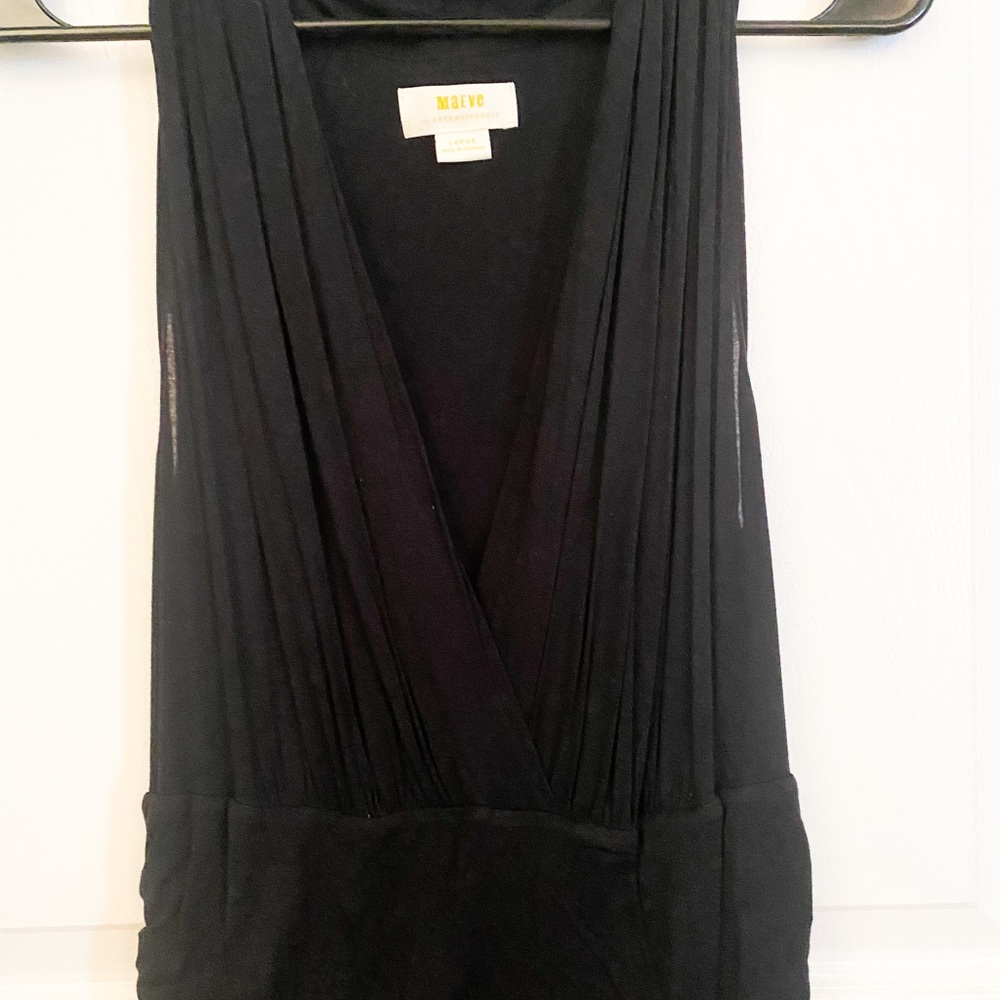 Maeve Black Maxi dress